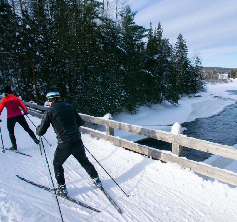 ski de fond au Baluchon