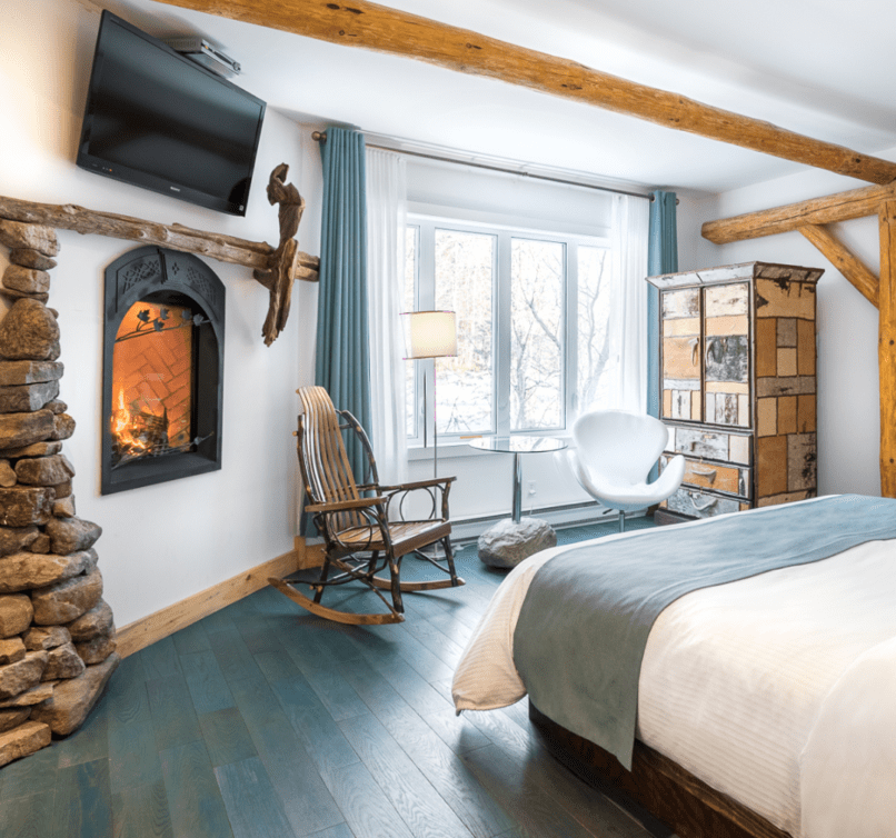 Chambre ambiance luxueuse