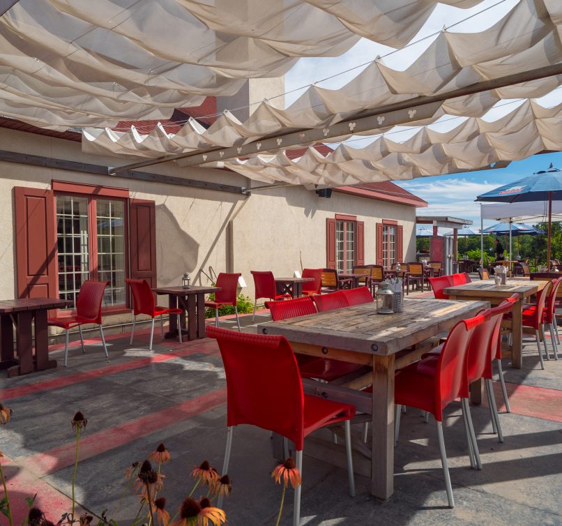 Le_Baluchon- terrasse Éco-café