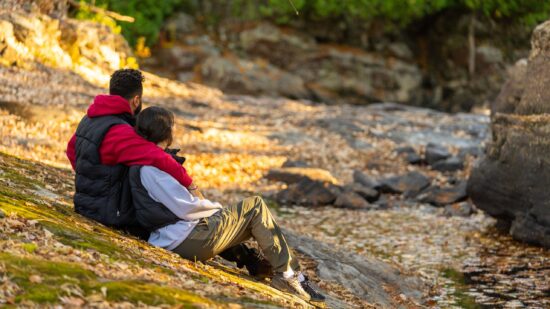 Couple  Le Baluchon automne