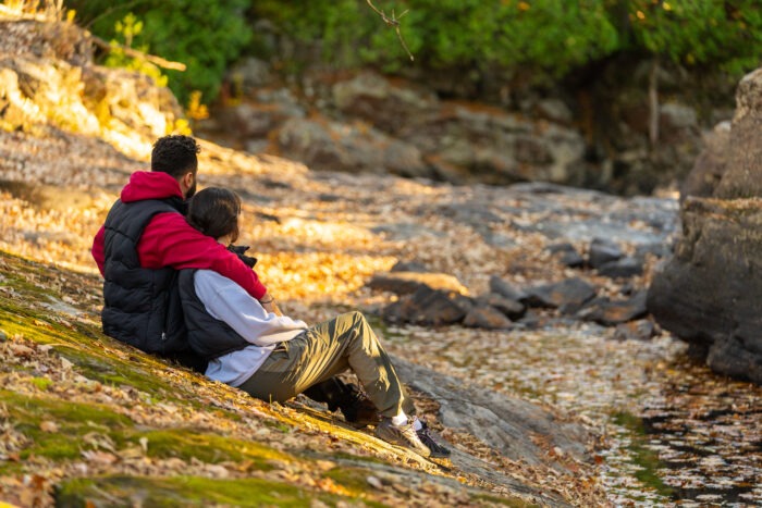 Couple Le Baluchon automne