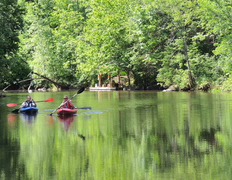 Baluchon kayak rivière du Loup