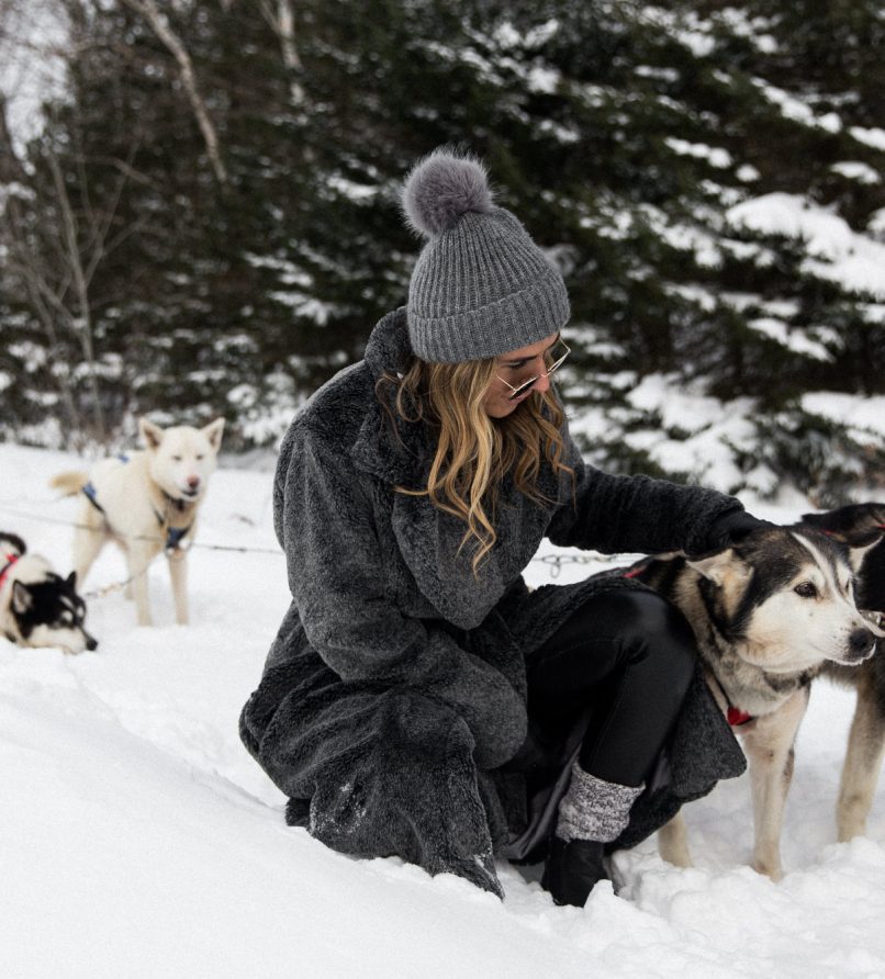Dog-sledding