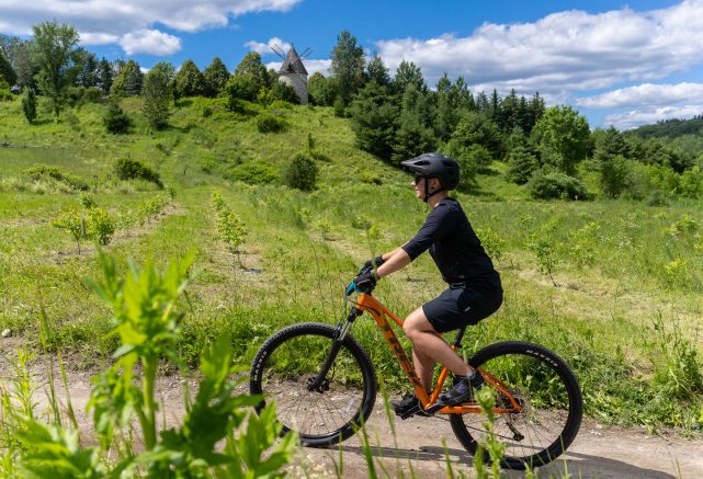 Moutain biking