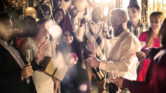 People Party Celebration Drinks Cheers Happiness Concept