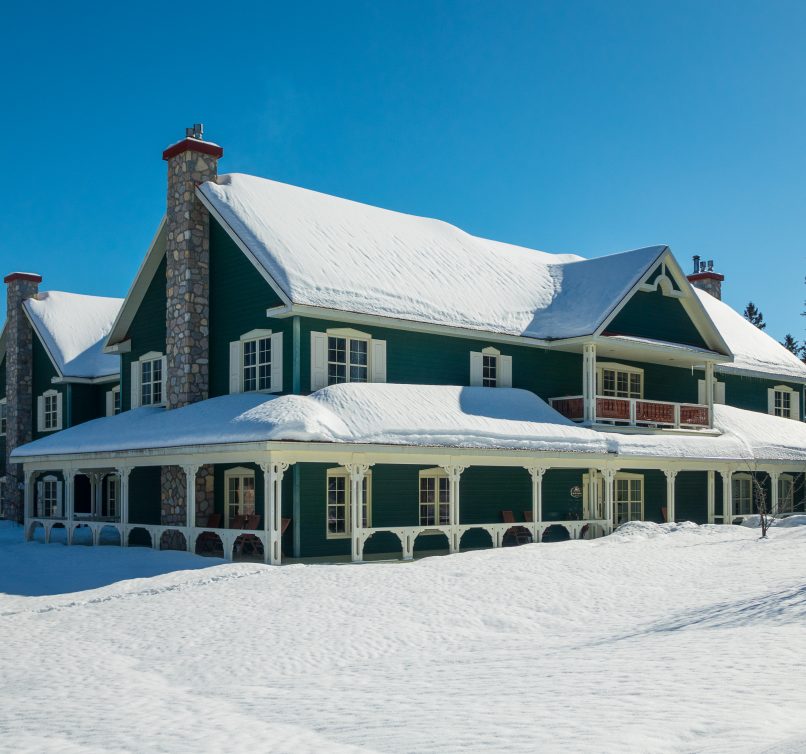 A, Le Baluchon, Auberge de la Rivière, Hiver 2