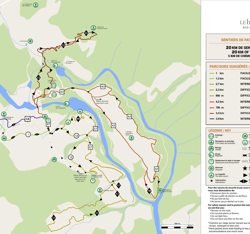 Download our site map | Le Baluchon - Le Baluchon Eco-resort