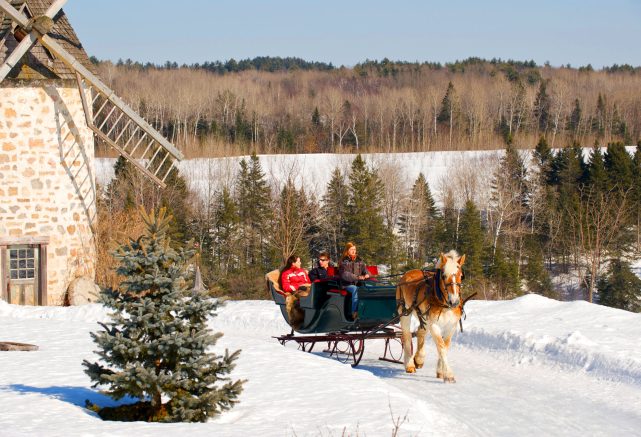 Private sleigh ride