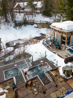 Spa, Baluchon Éco-villégiature, Mauricie