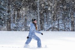 Activité hiver raquette Le Baluchon, St-Paulin, Mauricie