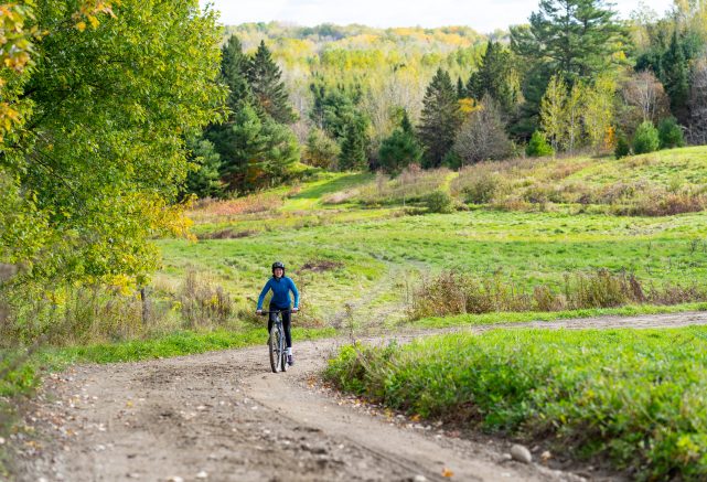 Mountain biking