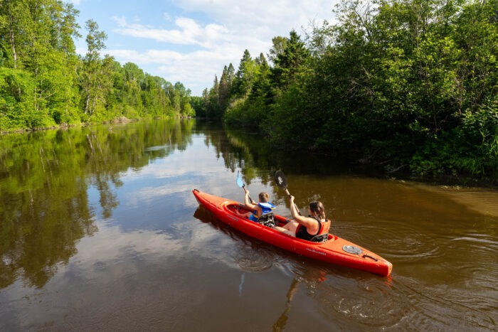 kayak, activité, plein air, nature,