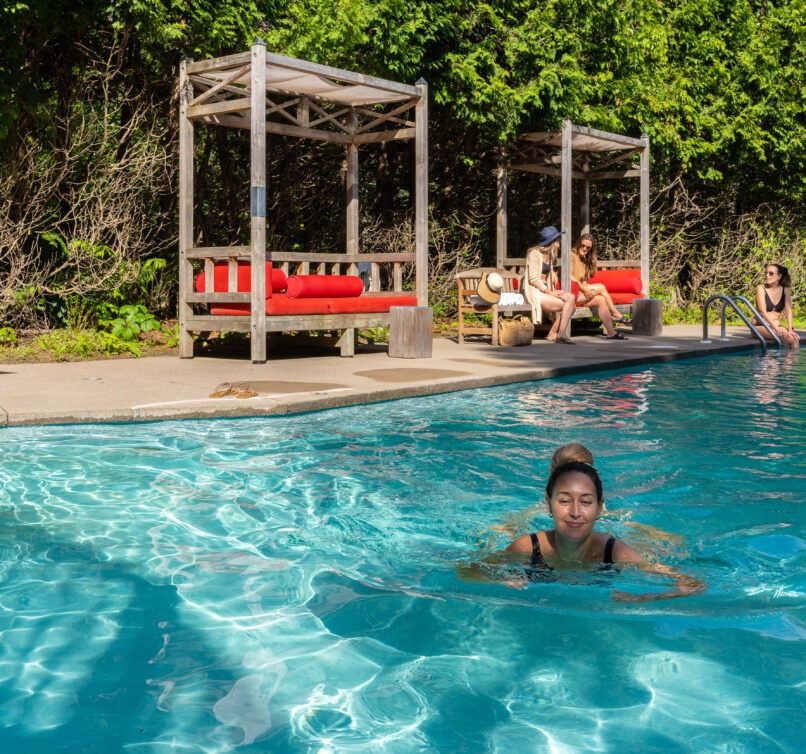 piscine exterieure chauffee