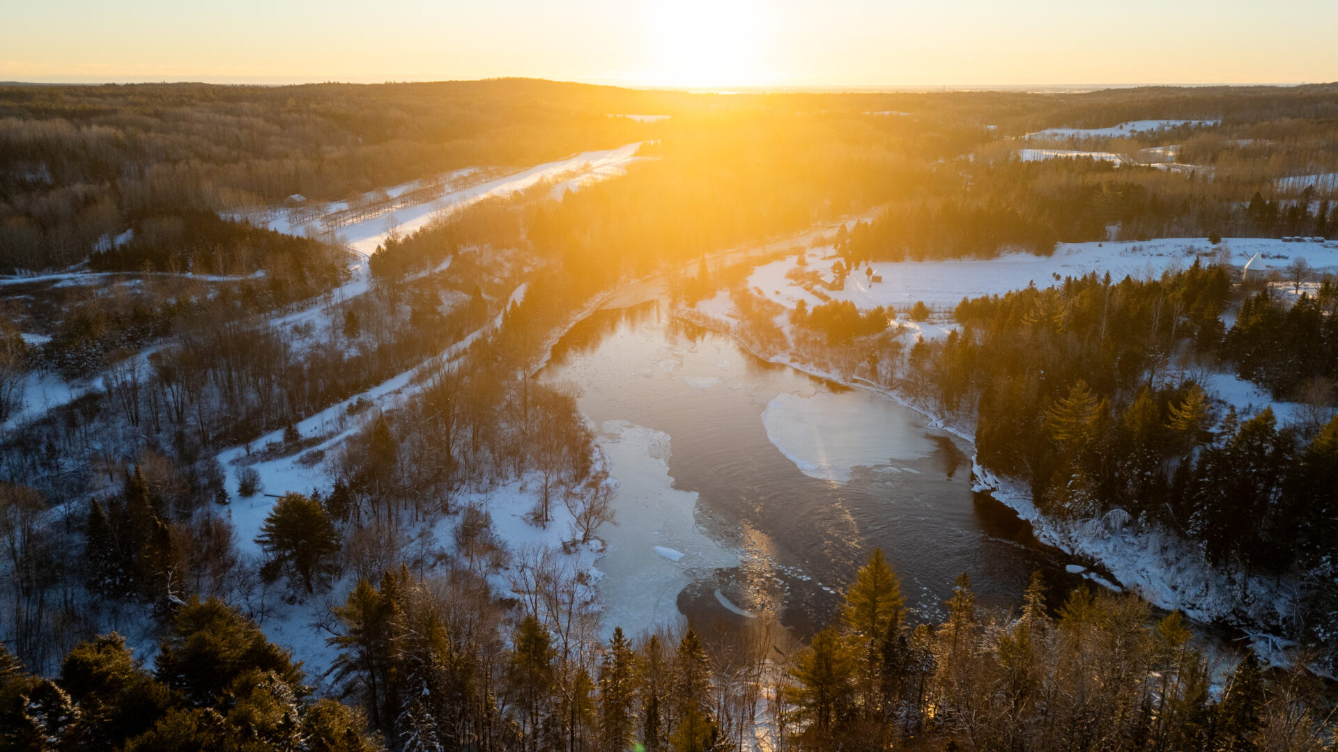 Vue aérienne Le Baluchon