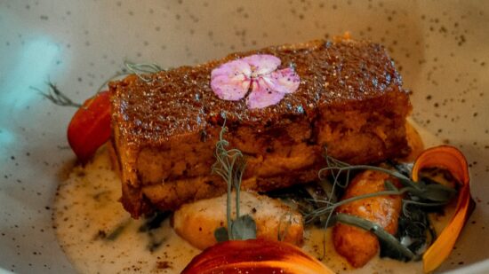 Restaurant salle a manger Cuisine gastronomique. Le Baluchon.
