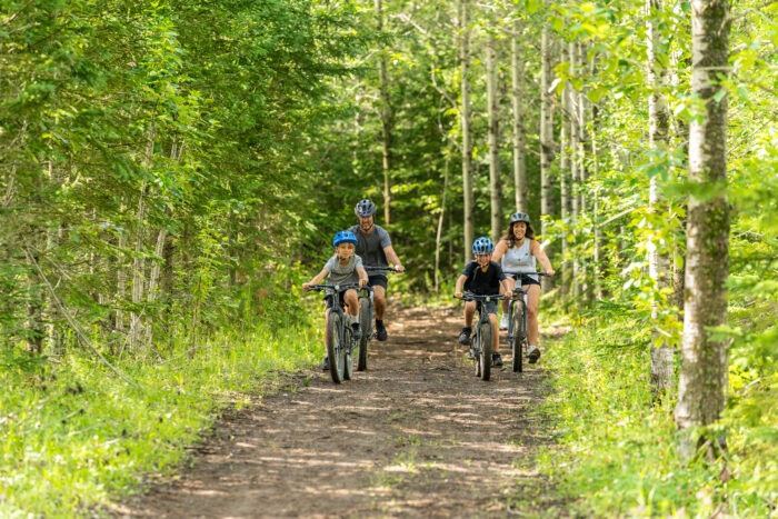 Vélo en famille, Le Baluchon