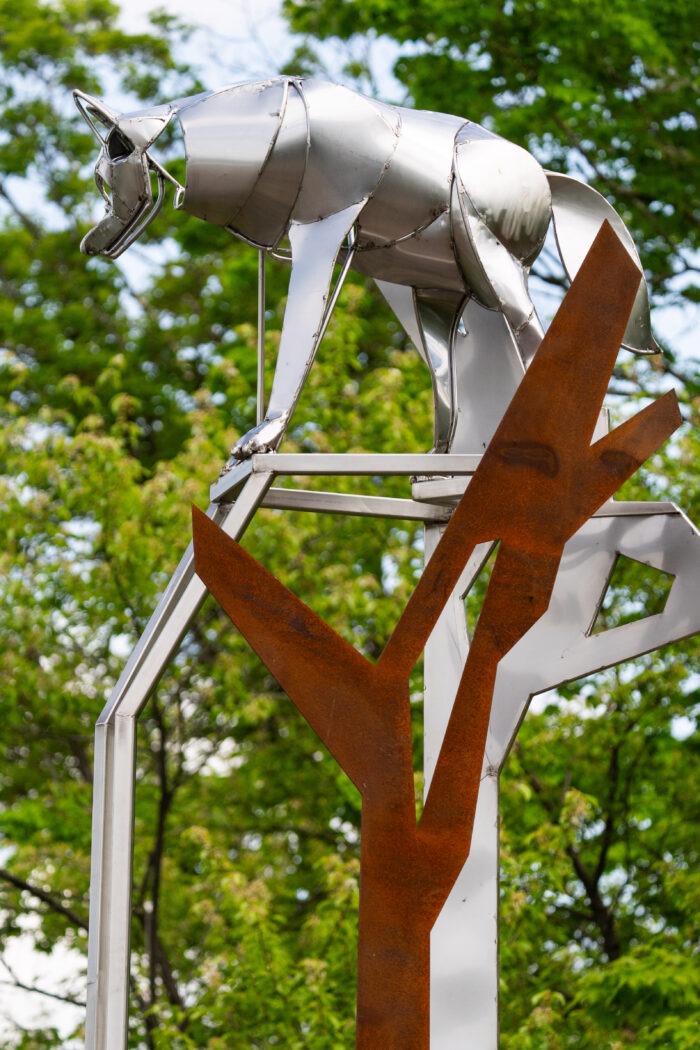 Sculpture d’Annie Pelletier au Baluchon