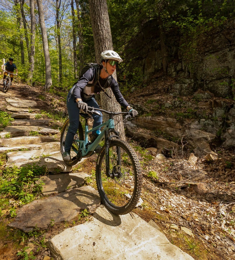 Le Pic du Loup : de nouveaux sentiers de vélo de montagne sur le site du Baluchon