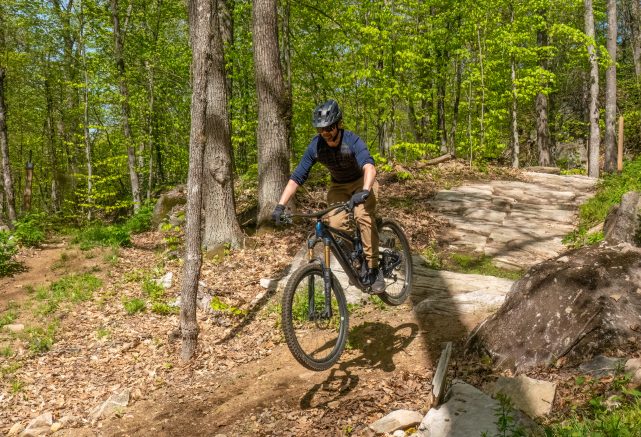 Le Pic du Loup : de nouveaux sentiers de vélo de montagne sur le site du Baluchon